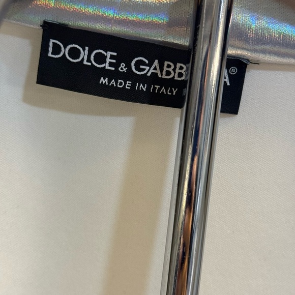 Dolce & Gabana Holographic Silver Jacket - size XL - used once - Picture 10 of 11